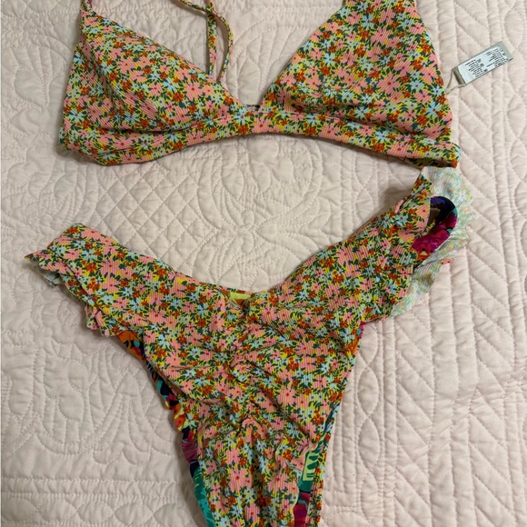 Maaji Floral Print Women's Bikini Set - Picture 2 of 2
